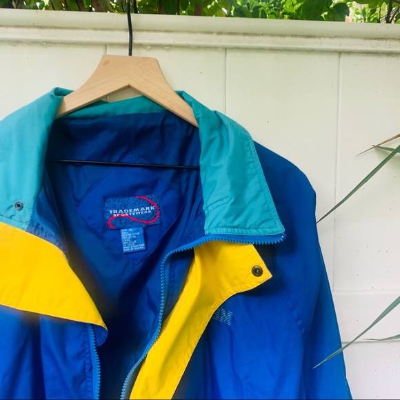 vintage vsco 90s color block IBM windbreaker - Picture 6 of 11